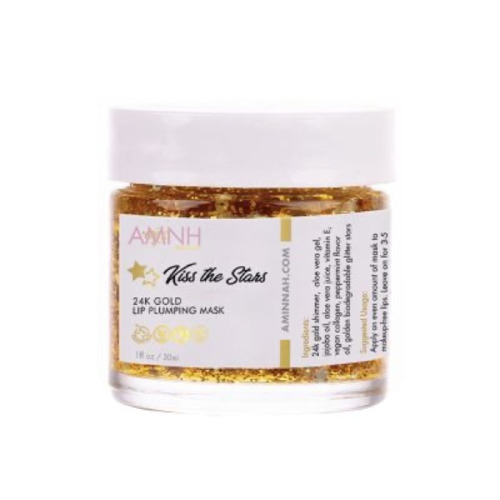 NWT AMNH SKINCARE
Stars 24K Gold Lip Plumping Mask
